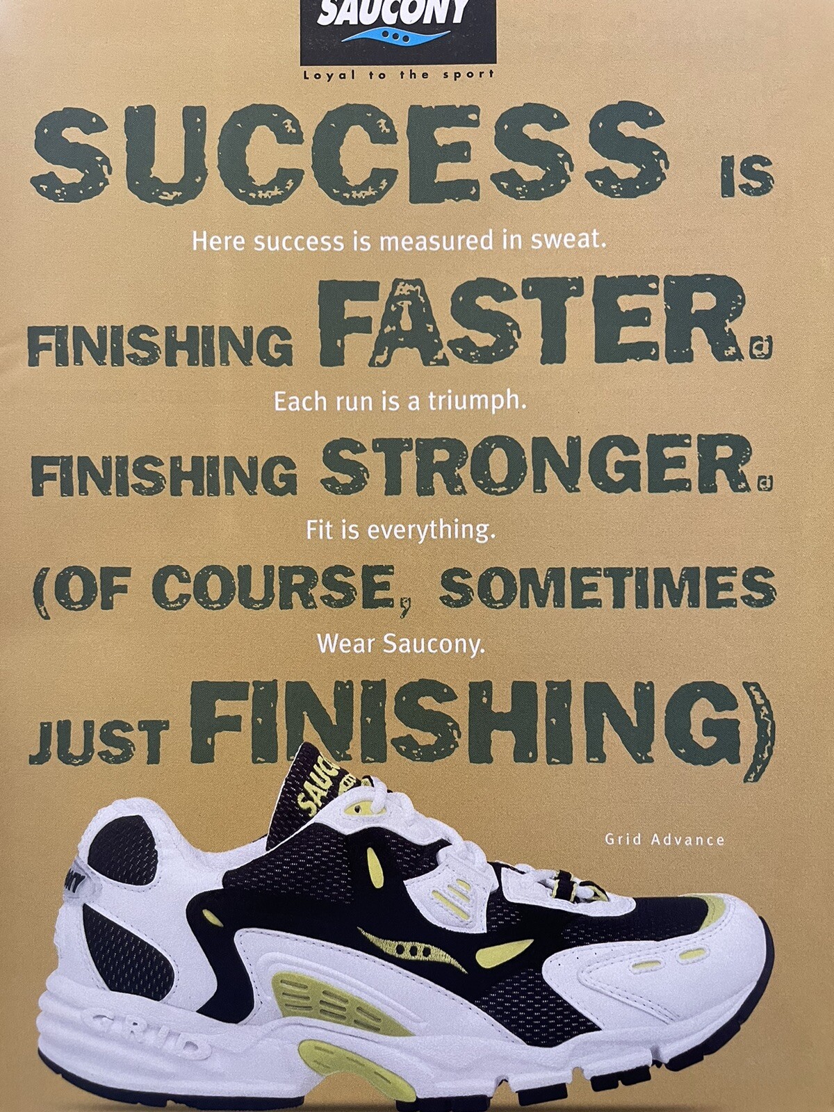 1999 Running Times Magazine March Shoe Buyer Guide, Nike ad
