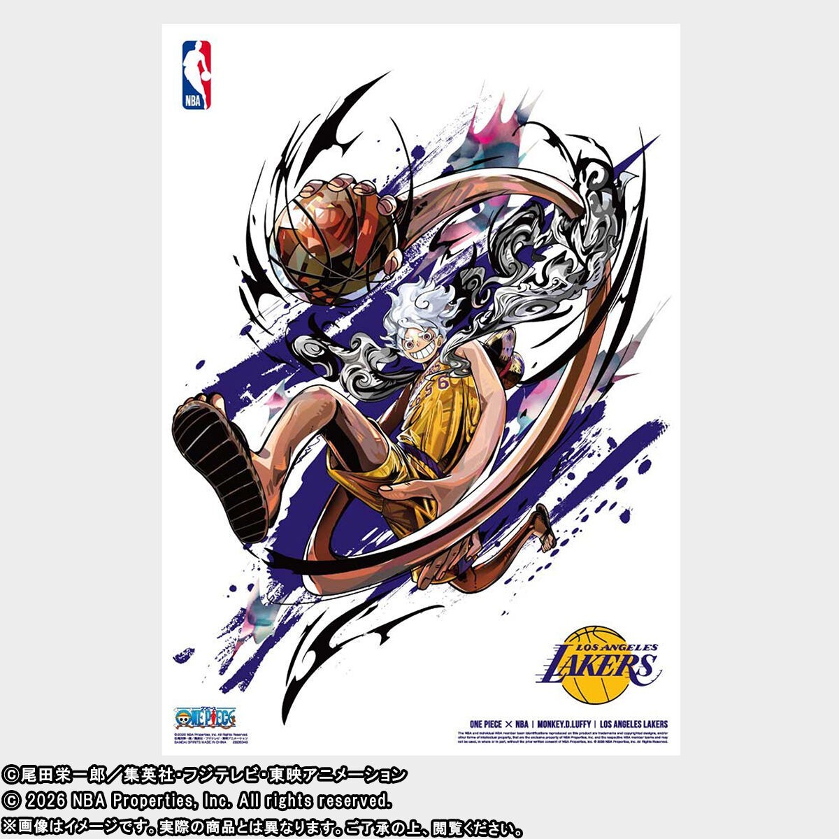 Pre-order ONE PIECE NBA Mini Poster Set 10 Sheets Limited Japan Official limited