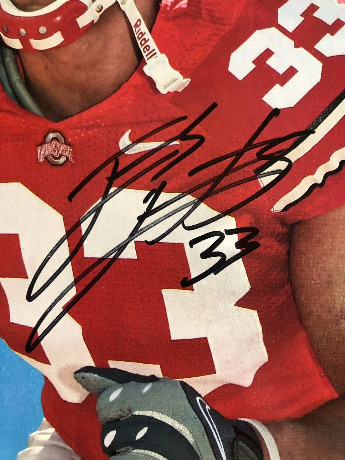 Ohio State Buckeyes Football AUTO SIGNED James Laurinaitis Street & Smith’s Mag
