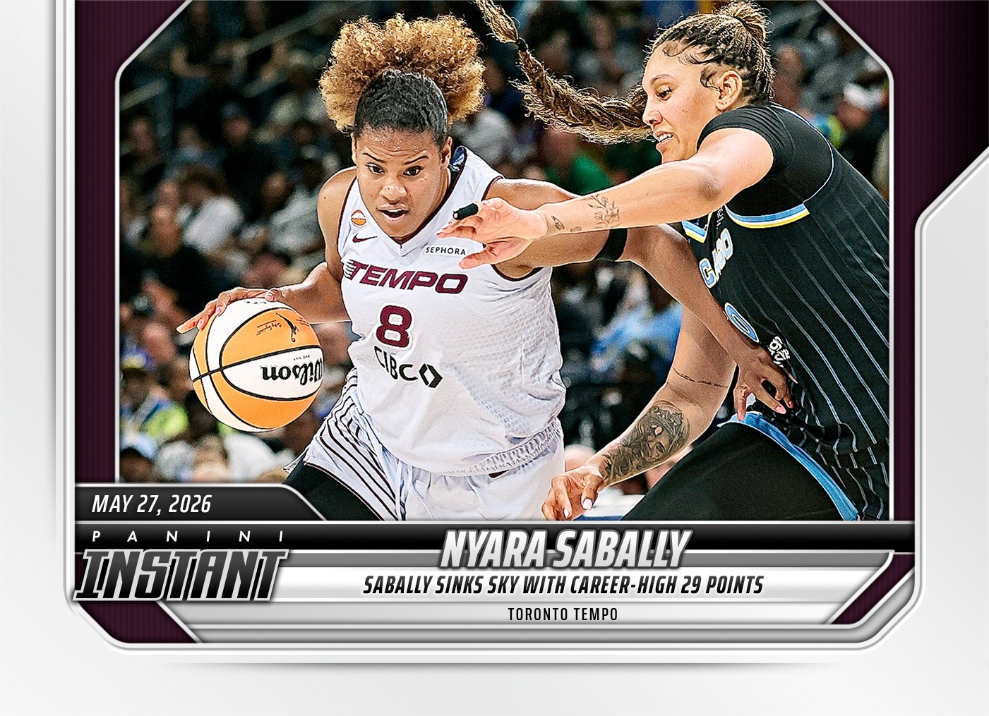 *PRESALE* 2026 Panini Instant WNBA Nyara Sabally #94 ~ Toronto Tempo
