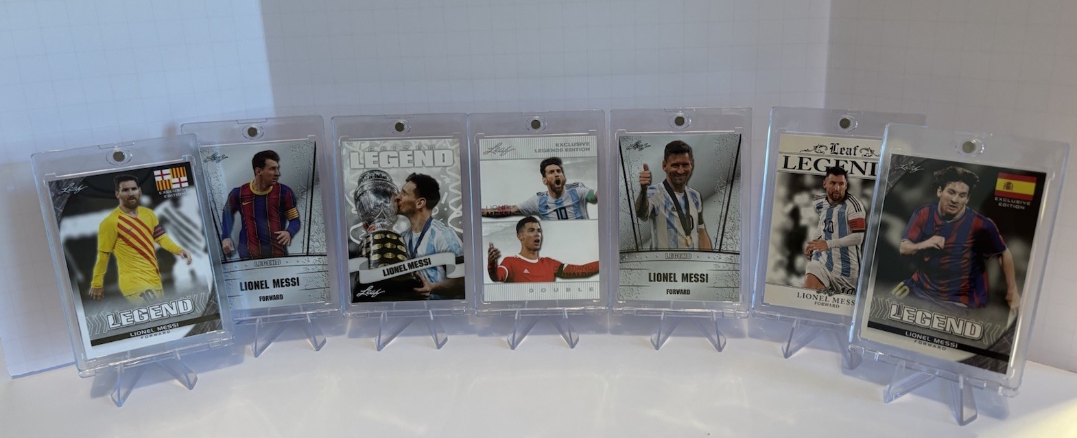 Lionel Messi * Argentina – Inter Miami Lot (8) 2023-2024 Soccer Cards