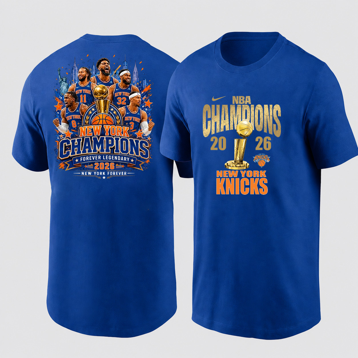 New York Knicks 2026 NBA Finals Champions Shirt – S to 5XL, V12
