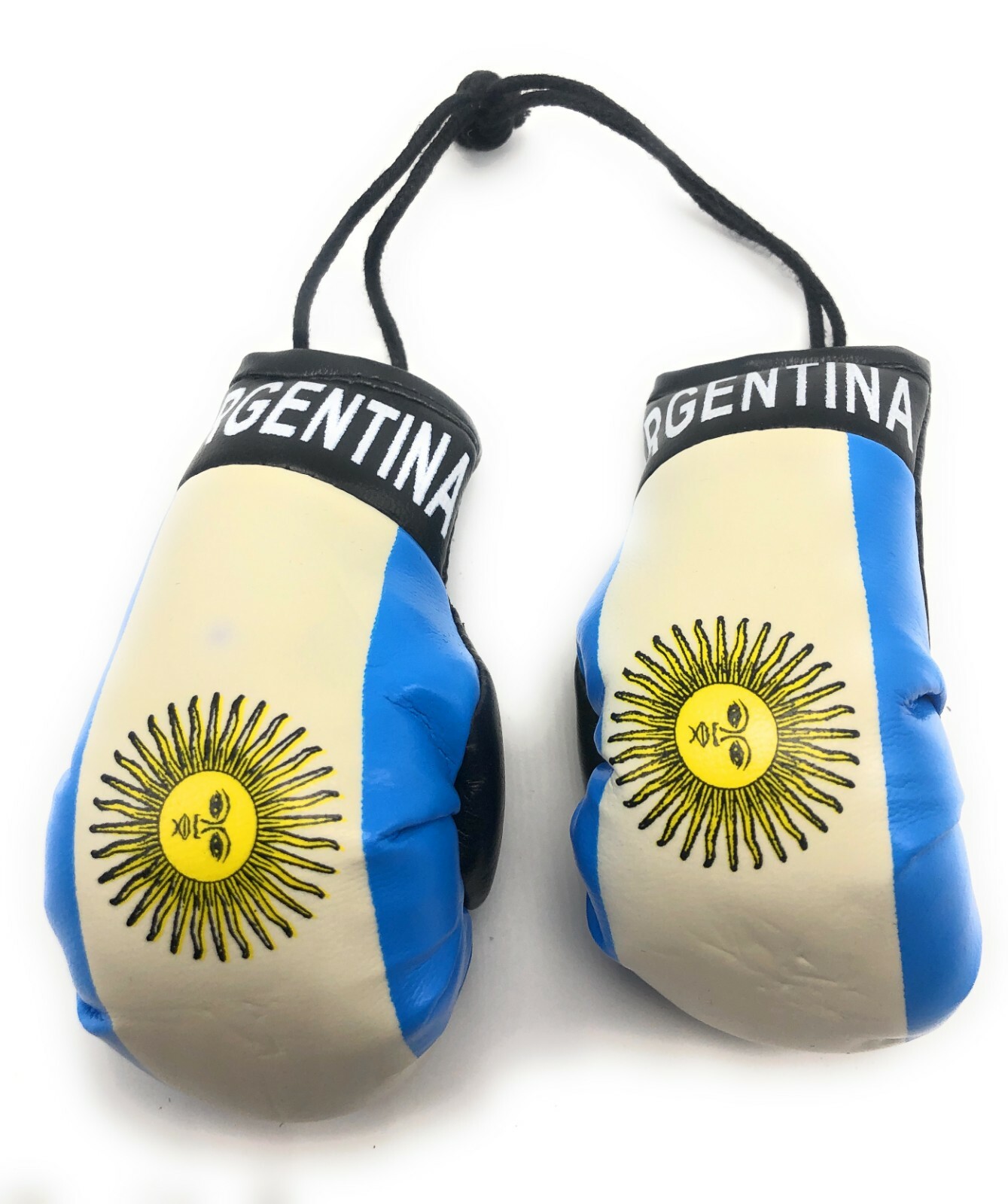 Country Flag Mini Boxing Gloves – New, One Pair, Multiple Countries Available