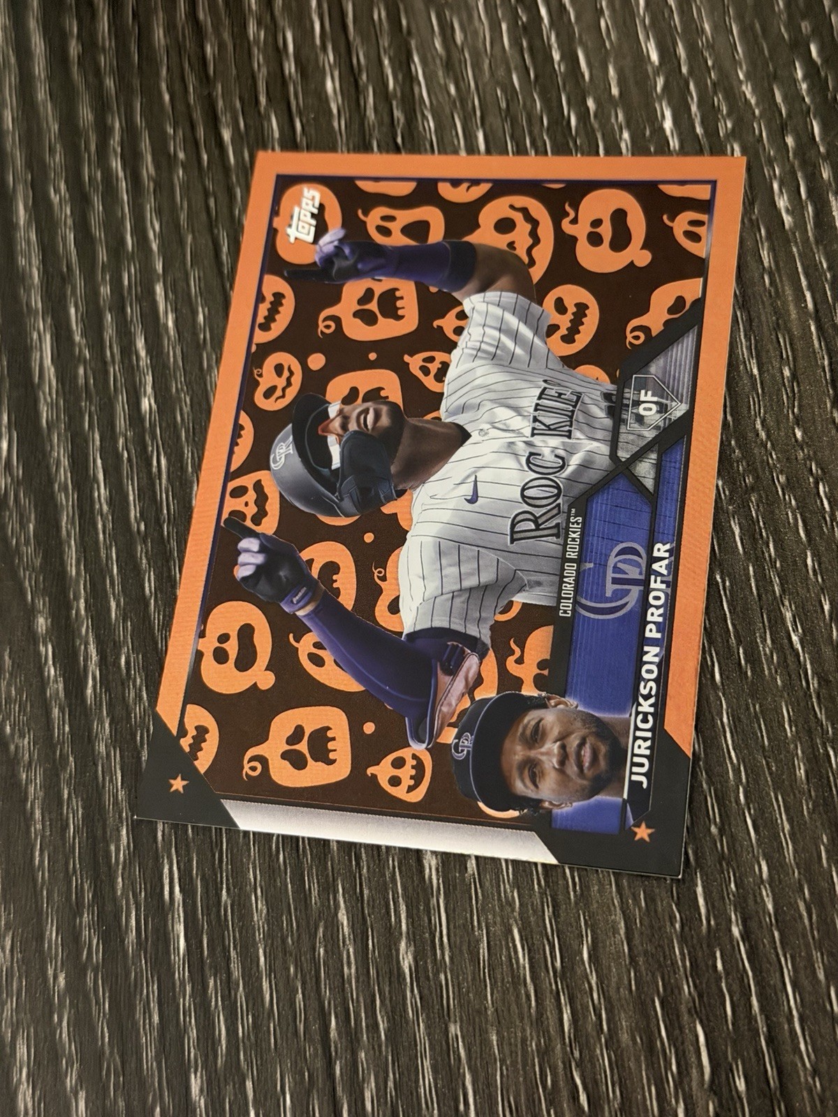 2023 Topps Update Jack O’Lantern Halloween Pumpkins Foil #US218 JURICKSON PROFAR