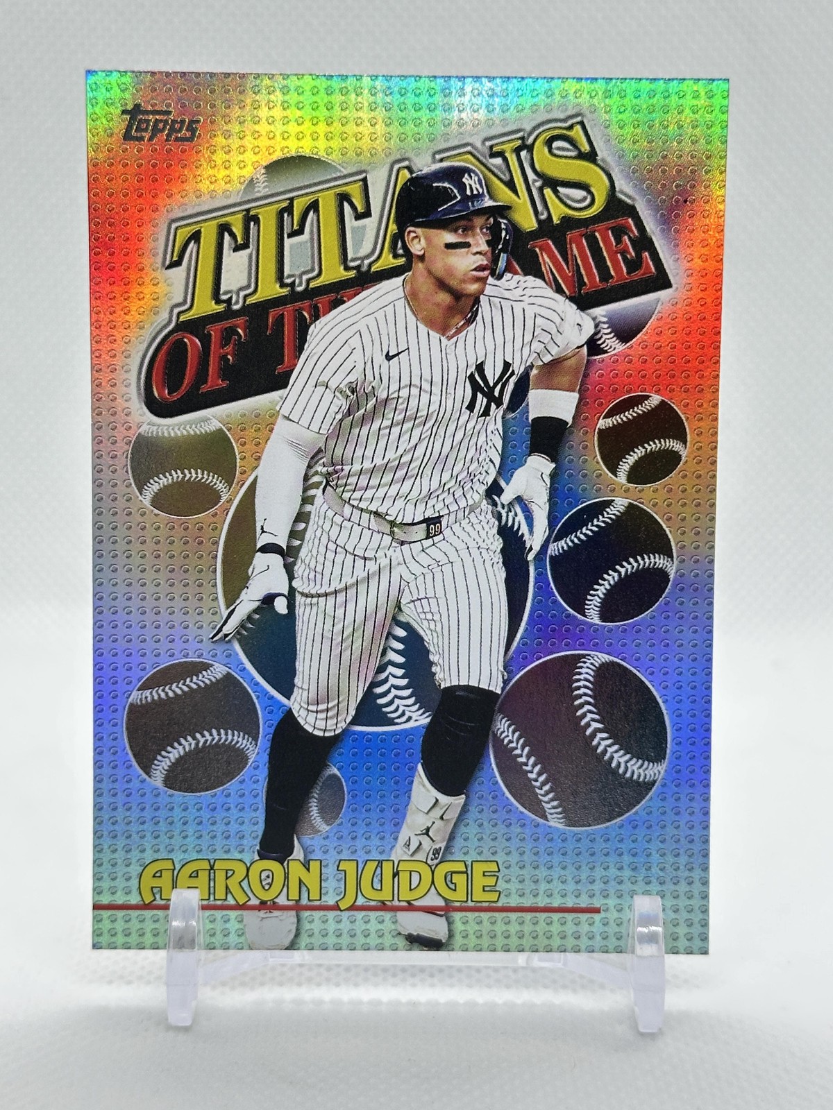 2026 Topps #TOG-3 Aaron Judge Titans of the Game