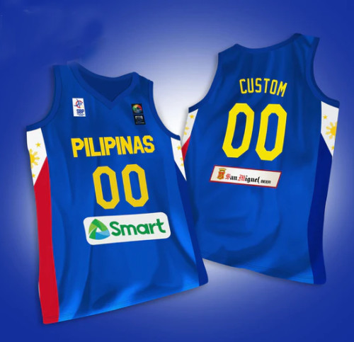 Philippines Clarkson 6 Pilipinas Basketball Jersey Custom Any Name Personalize