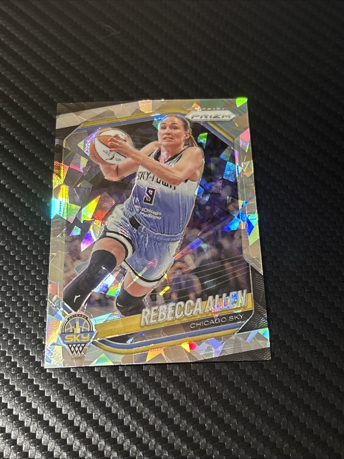 2025 Panini Prizm WNBA – Rebecca Allen #67 Ice Prizm