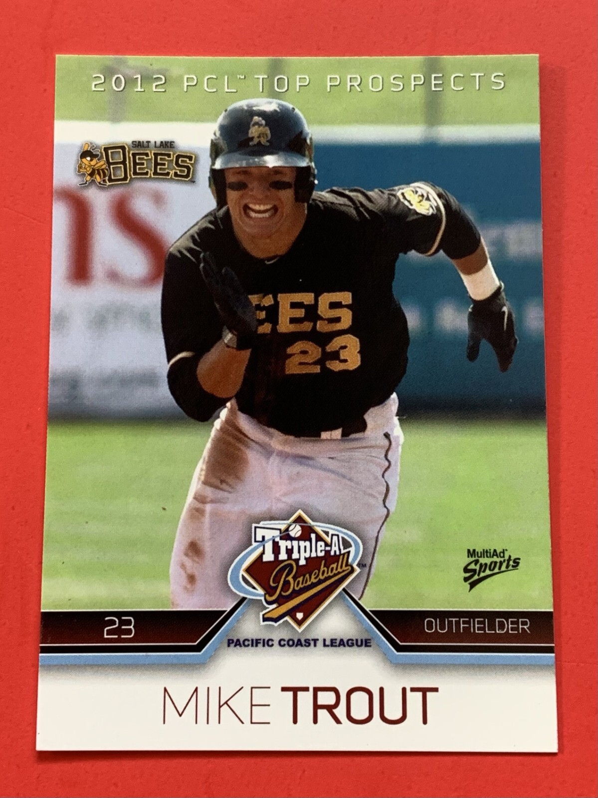 2012 Triple A Pacific Coast League Top Prospects Set MIKE TROUT, ANTHONY RIZZO🔥