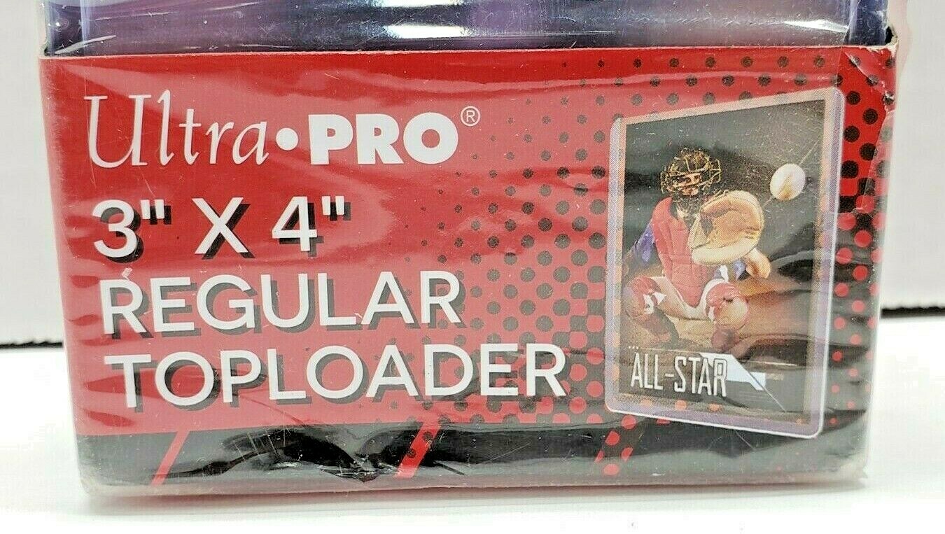 Ultra PRO 3″ x 4″ Regular Top Loaders – 25 Pack – Clear 35 Pt Fit Standard Cards