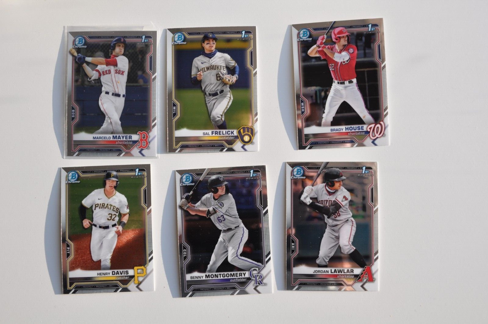 2021 Bowman Draft Chrome & Paper Complete Sets (BDC1 – BDC200 & BD1 – BD200)