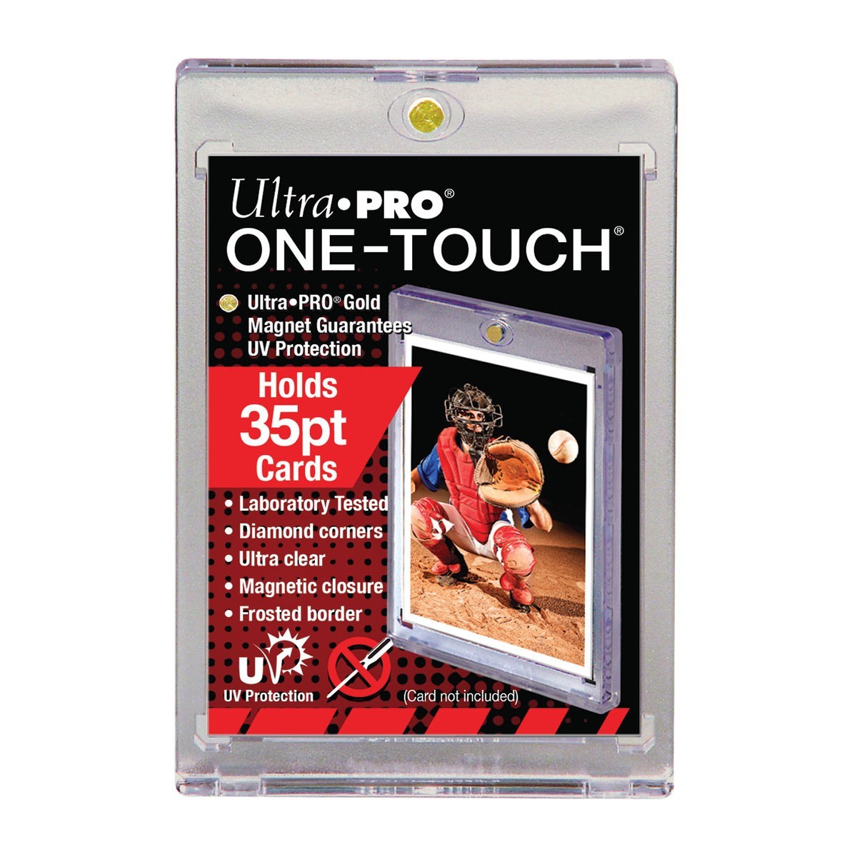Ultra Pro One Touch UV Card Holder with Magnet Closure – 35pt