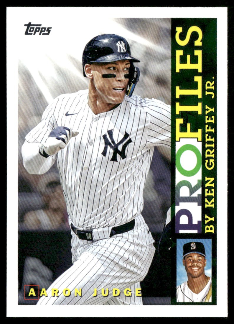 2026 Topps #TP-18 Aaron Judge Topps Profiles
