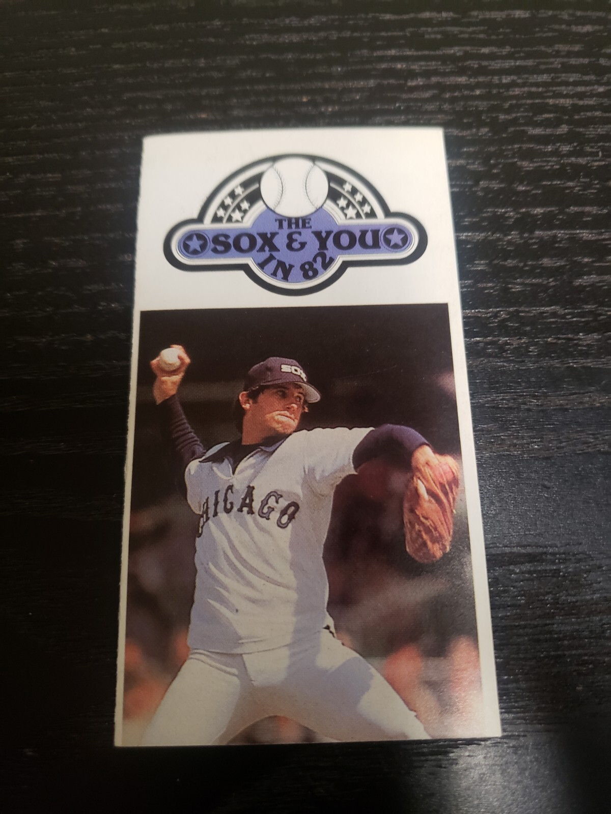 1982 CHICAGO WHITE SOX Sox & You Regular Season POCKET SCHEDULE