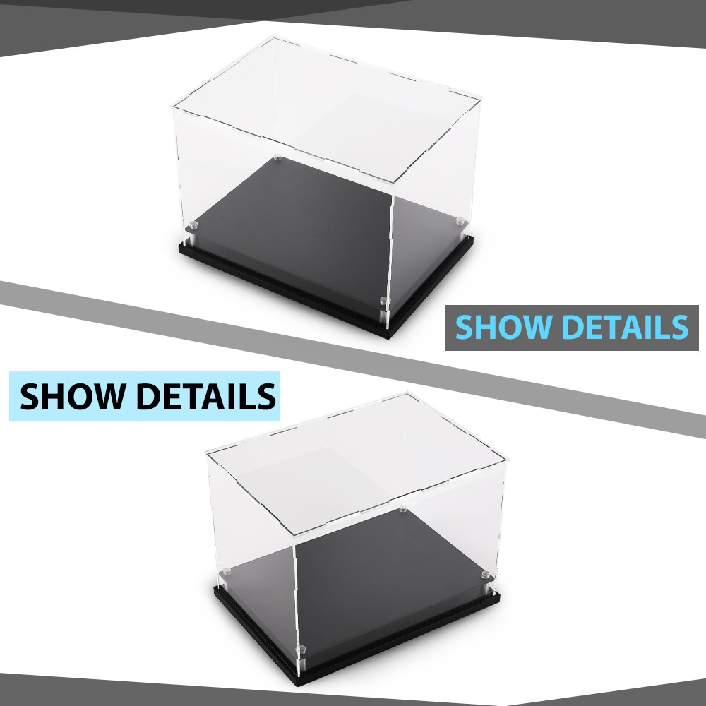 Black Base Riser Stand for Full Size Boxing Glove Holder Box Glove Display Case