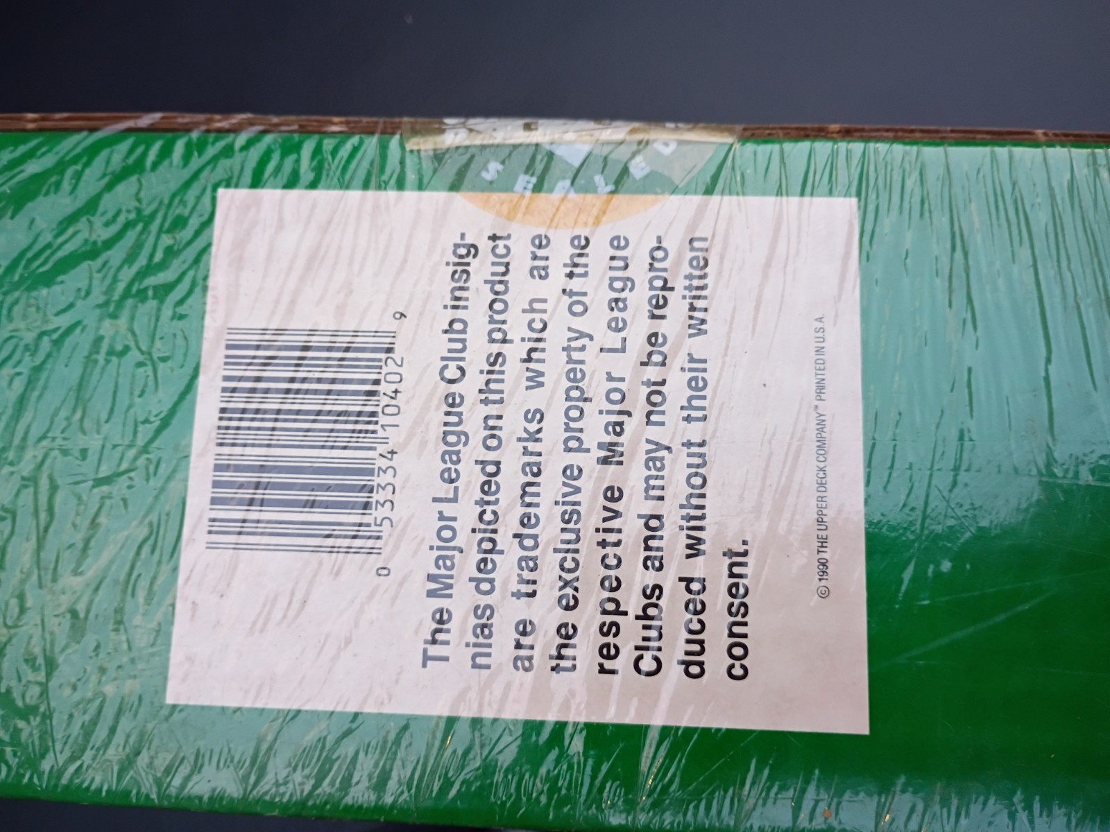 1990 Upper Deck Baseball Cards Complete Factory Sealed Set w/ High Numbers 1-800