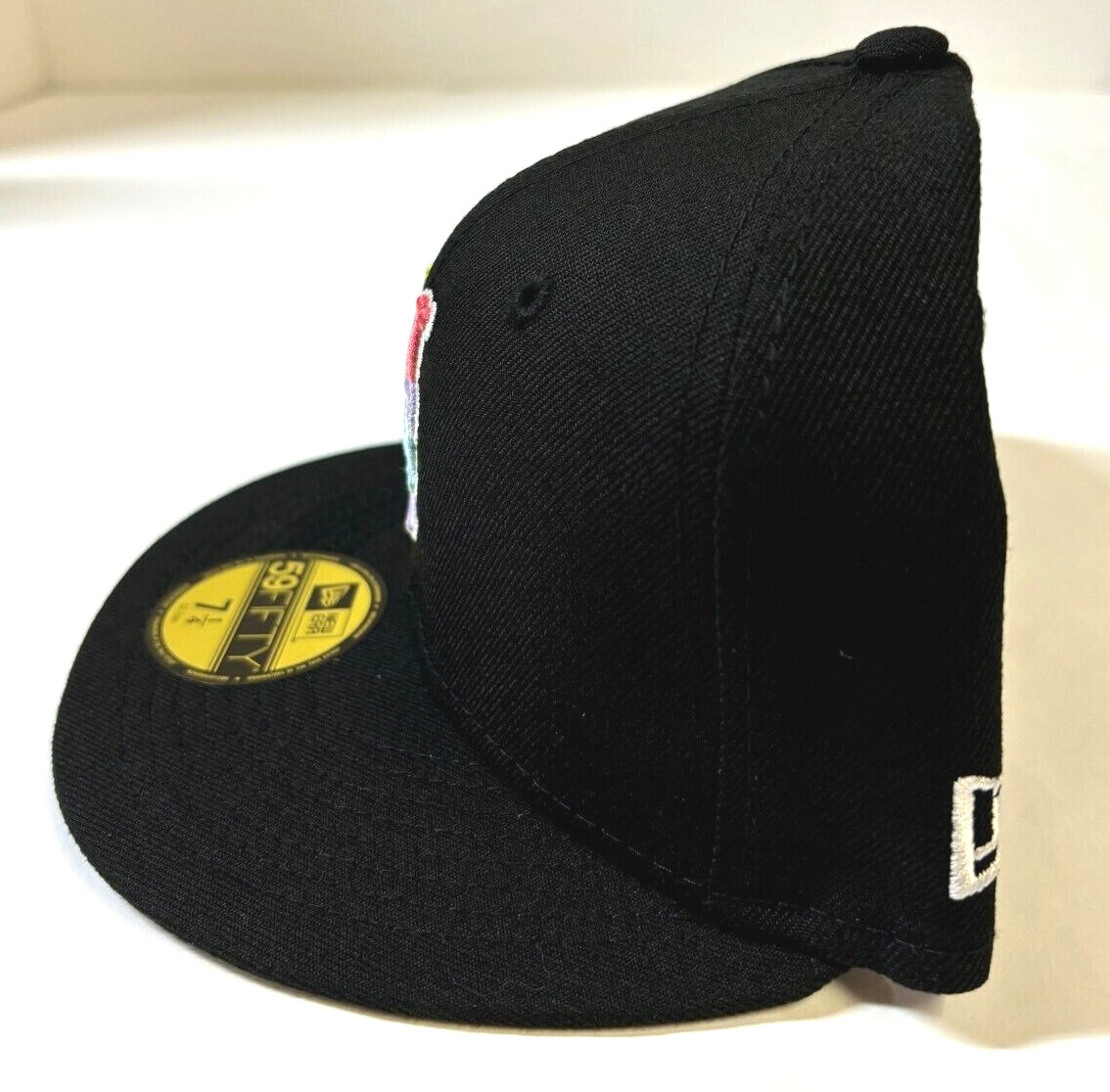 New York Mets MLB Color Pack MULTI World Series NE Fitted Hat~Black
