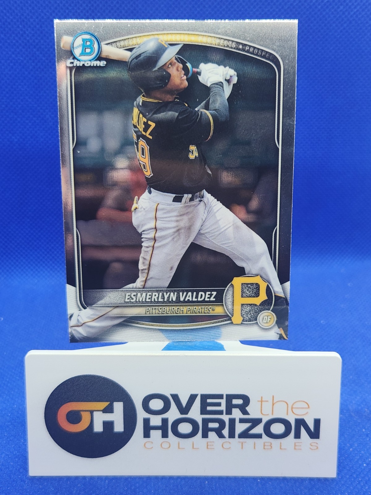Topps 2025 Bowman Chrome Esmerlyn Valdez Prospect Insert #BDC-110 Pirates