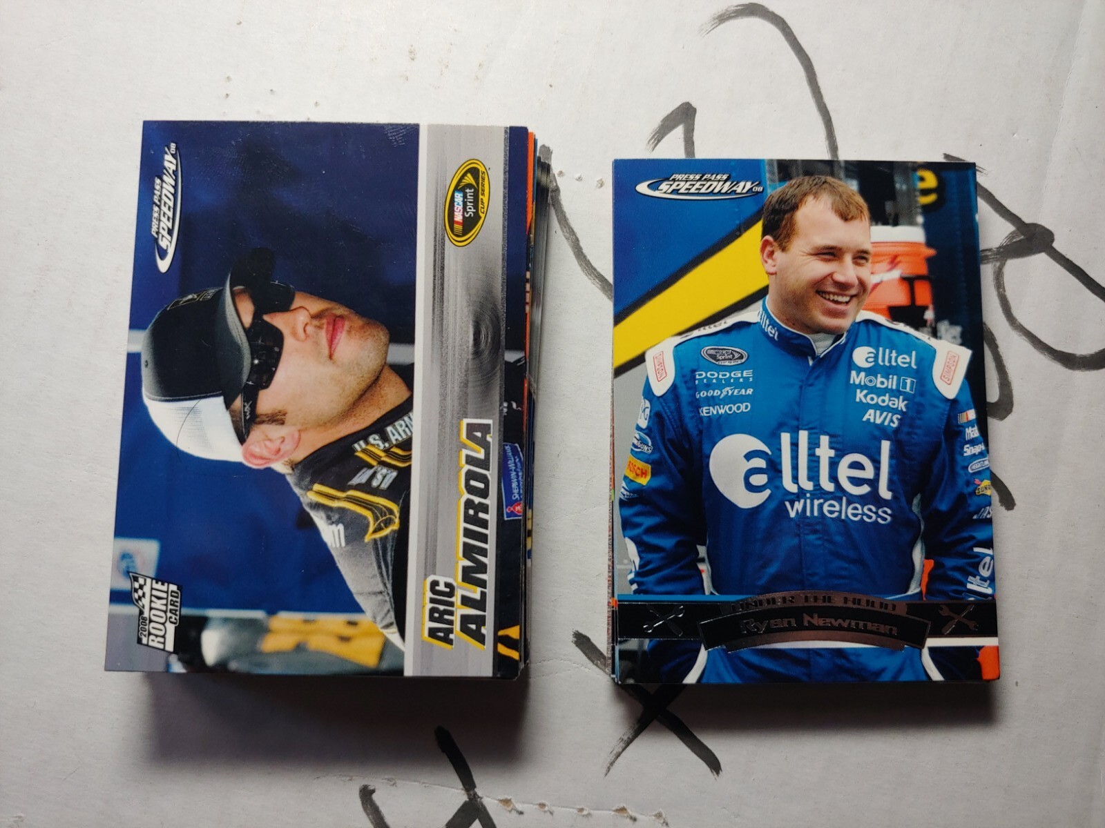 2008 press pass speedway complete your base set *PYC*