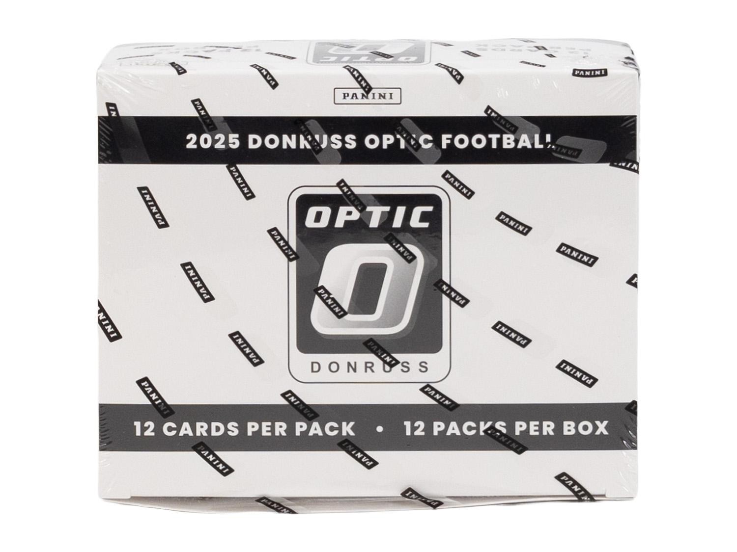 2025 PANINI DONRUSS OPTIC FOOTBALL JUMBO VALUE 12-PACK BOX