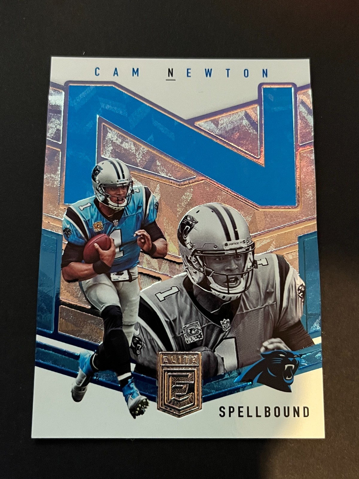 2018 Donruss Elite Spellbound #SB-CN1 Cam Newton Panthers /299