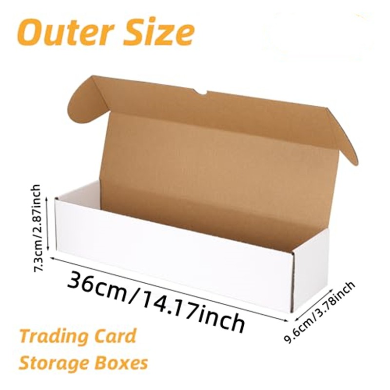 1/2/4 Row Trading Card Storage Box Case Large Capacity Holder For PTCG TCG Cards