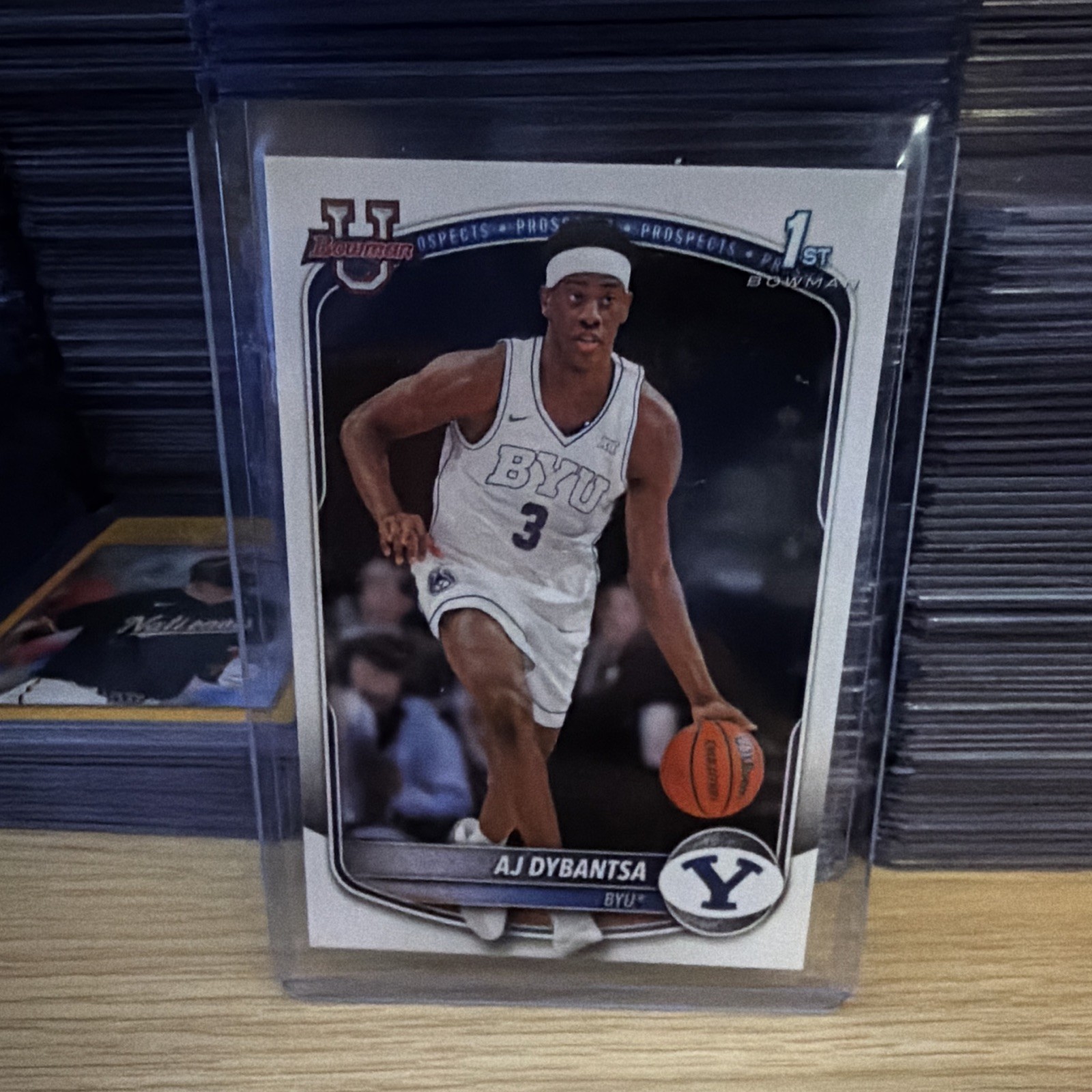 Topps 2025-26 Bowman AJ Dybantsa BYU 1st Bowman Prospects #BPP-1