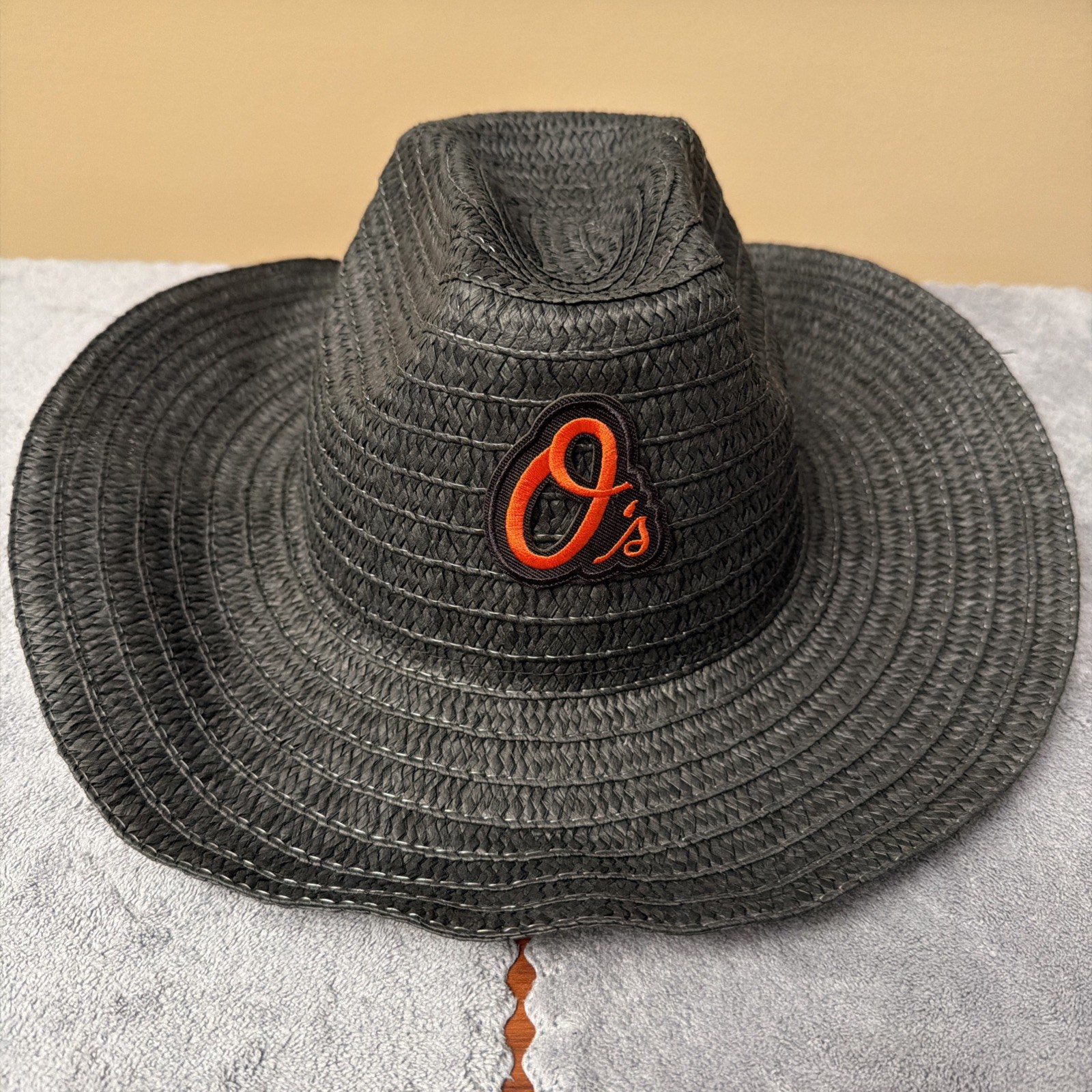Baltimore Orioles Logo Black Cowboy Hat Adjustable SGA 8/22/25 BRAND NEW! O’s