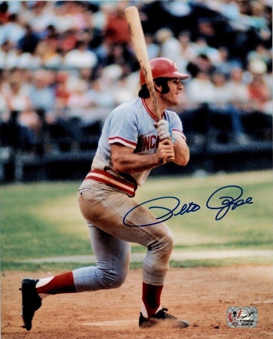 Pete Rose Reproduction signed archival quality photo