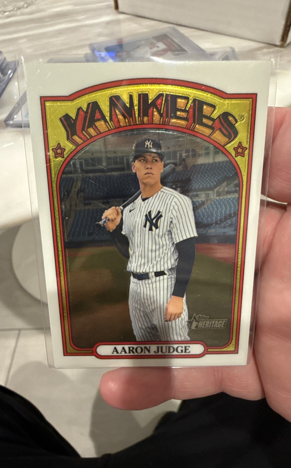 2021 Topps Heritage – Aaron Judge #121 Chrome 931/999