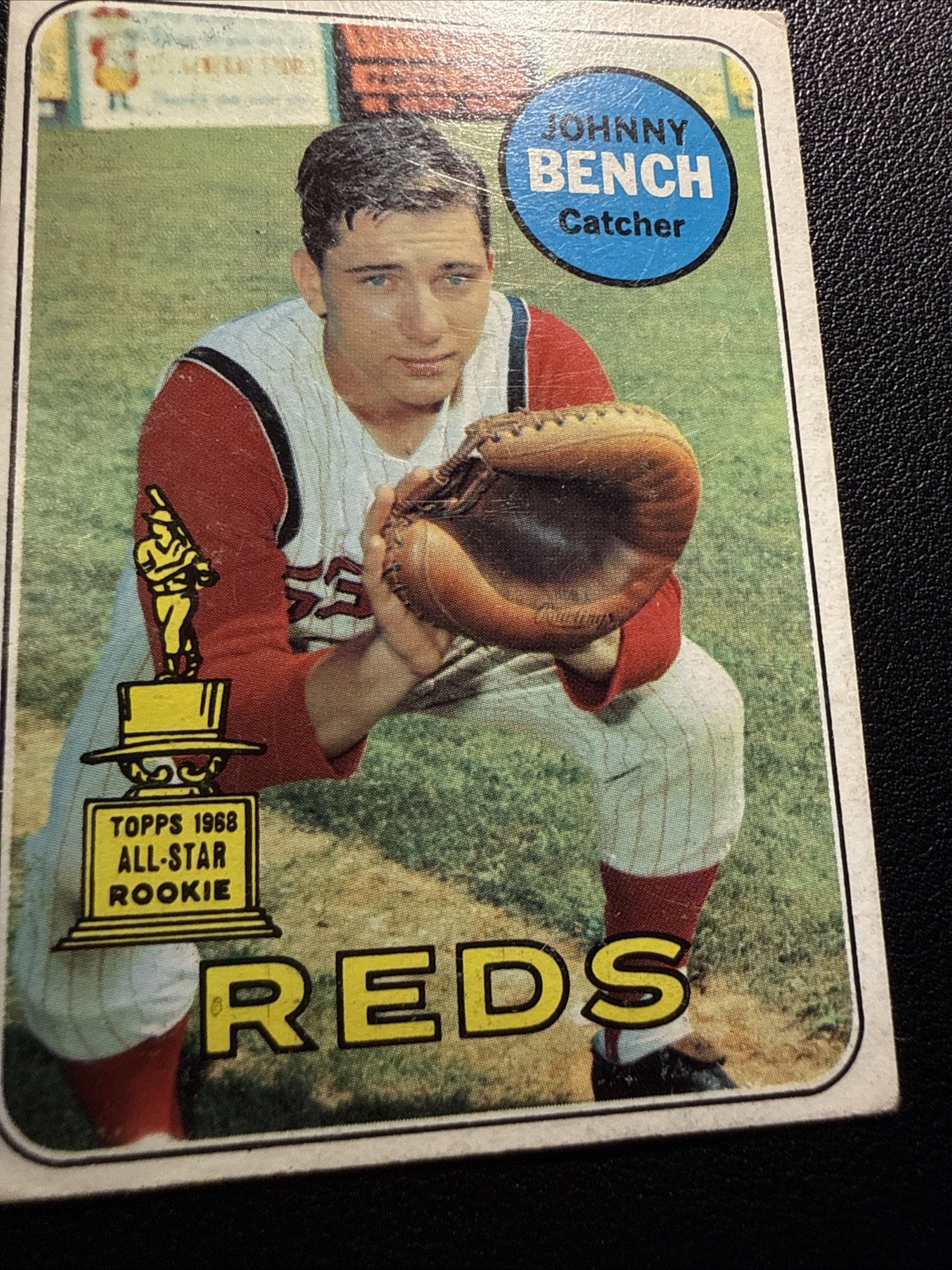 1969 Topps – Johnny Bench #95 EX+