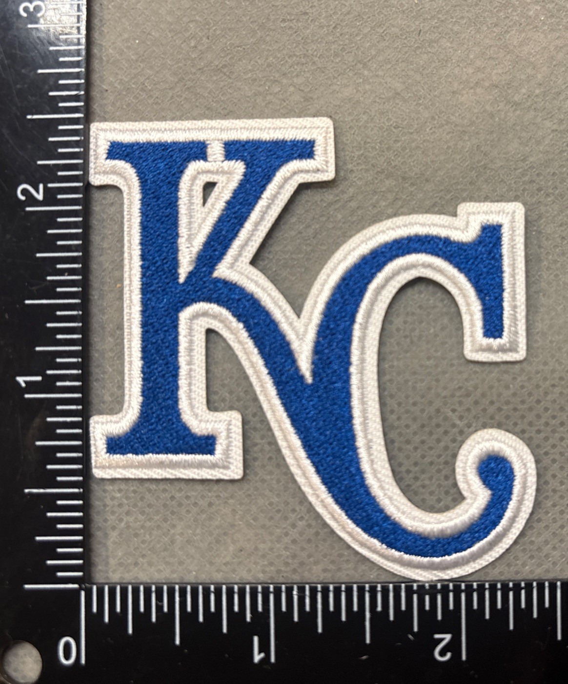 KANSAS CITY ROYALS MLB BASEBALL EMBROIDERED IRON ON PATCH