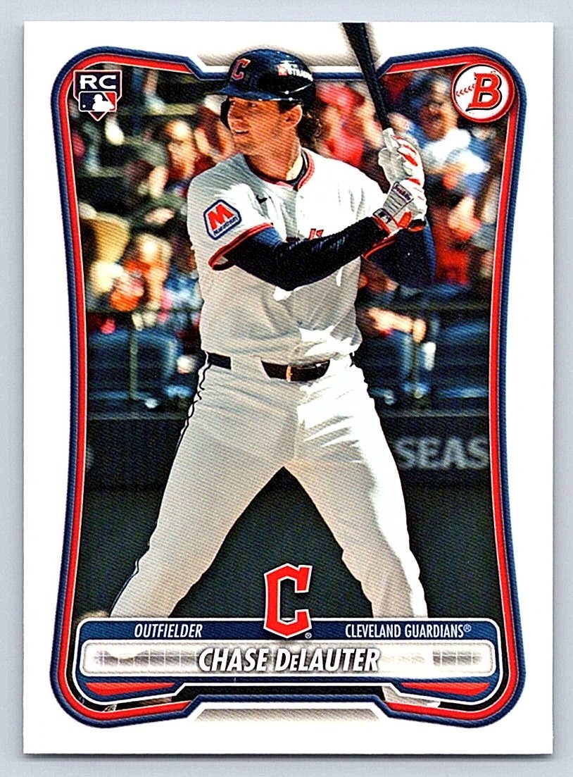 CHASE DeLAUTER GUARDIANS RC 2026 BOWMAN #37