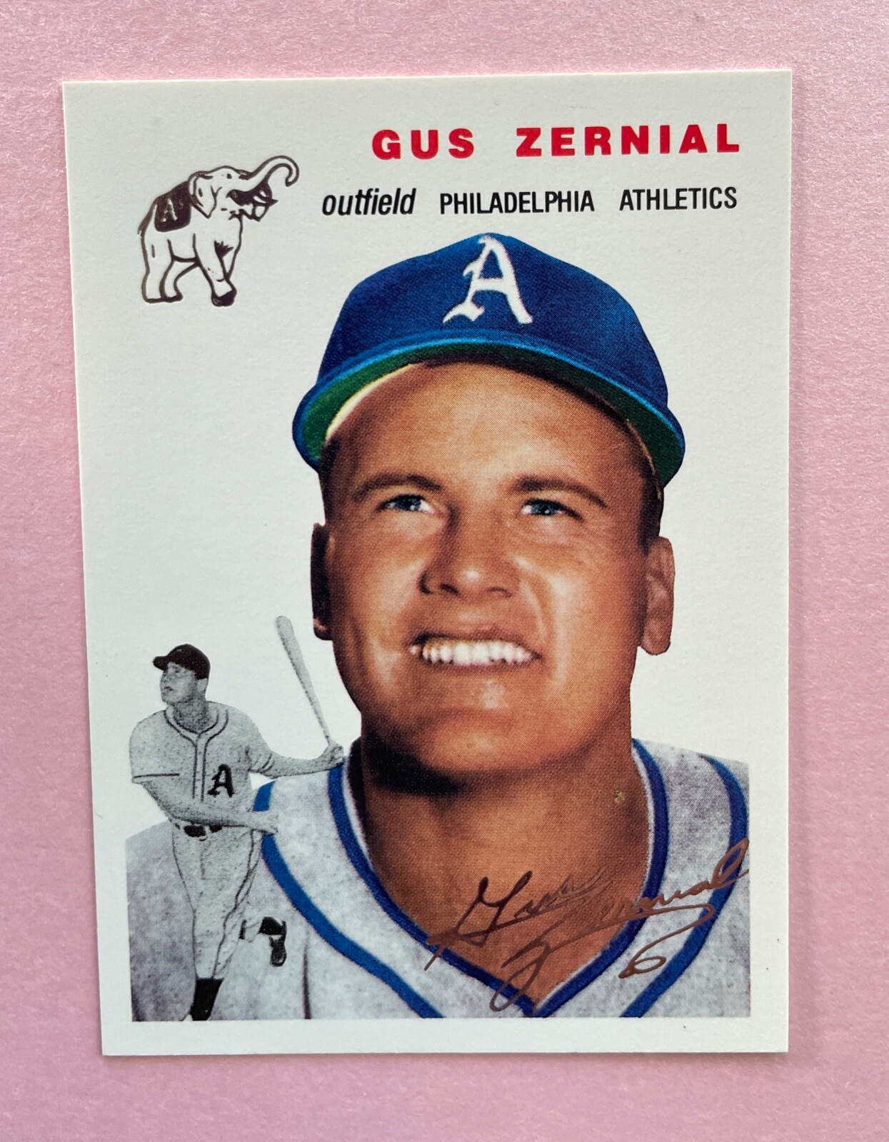 1994 Topps Archives Gus Zernial The Ultimate 1954 Series #2 Athletics