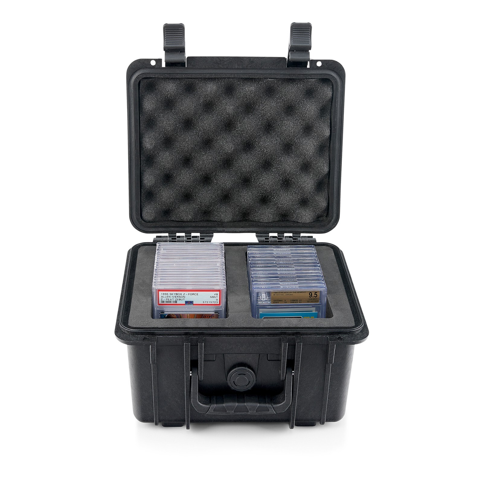 Card Capsule LITE – Two Row Slab Case – SGC & PSA Card Case (HOLDS 50+ SLABS)