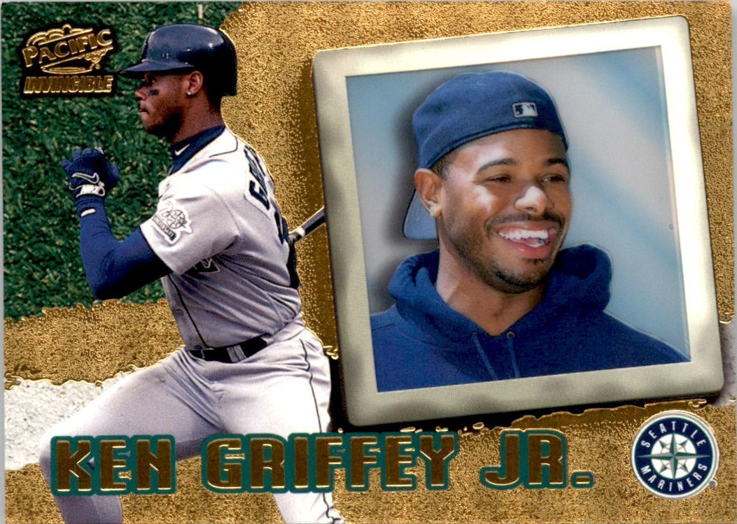 1998 Pacific Invincible Ken Griffey Jr. Seattle Mariners #64