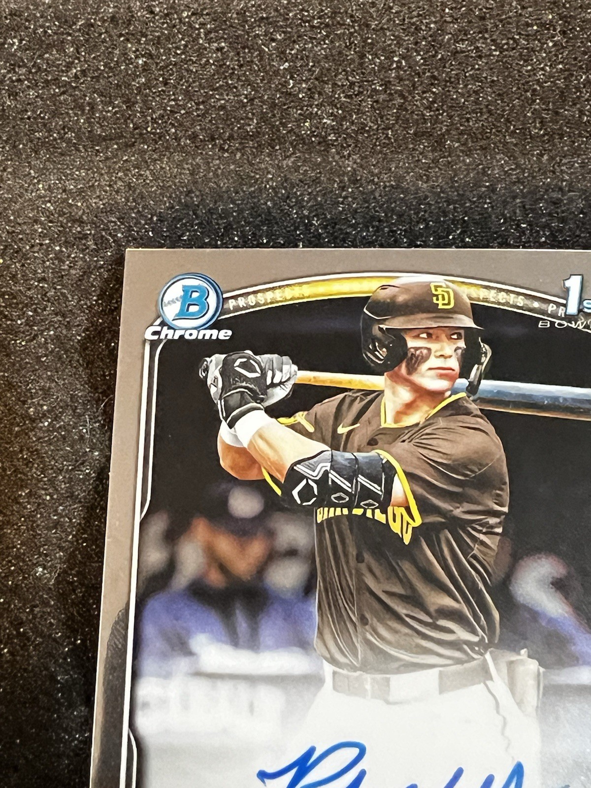 2025 1st Bowman Draft Chrome Ryan Wideman Auto RC Padres
