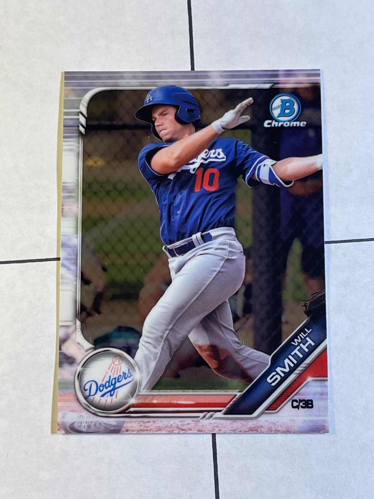 Will Smith 2019 Bowman Chrome Prospect #BCP-91 Dodgers Rookie