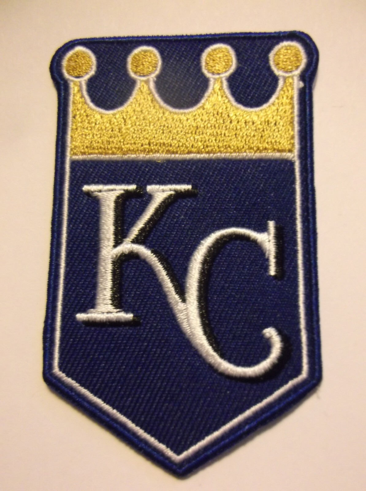 Kansas City KC Royals Embroidered PATCH~3″ x 1 7/8″~Iron Sew On~MLB~Ships FREE