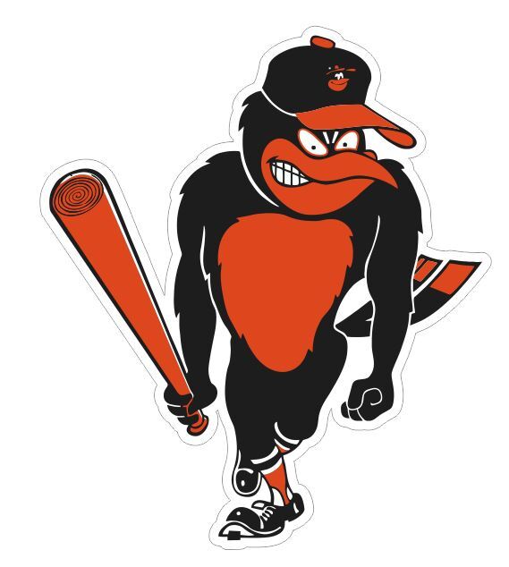 Baltimore Orioles MLB Baseball Sticker Decal S258