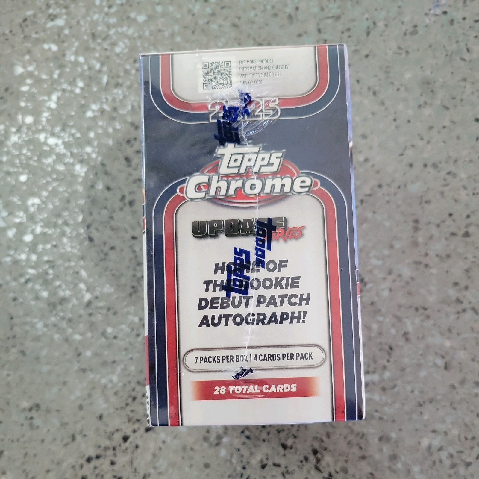 2025 TOPPS CHROME UPDATE BLASTER BOX FACTORY SEALED