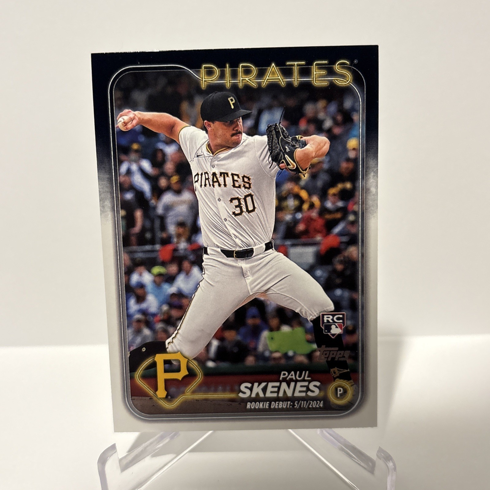Topps 2024 Update Series Paul Skenes Pittsburgh Pirates RC Rookie #US288