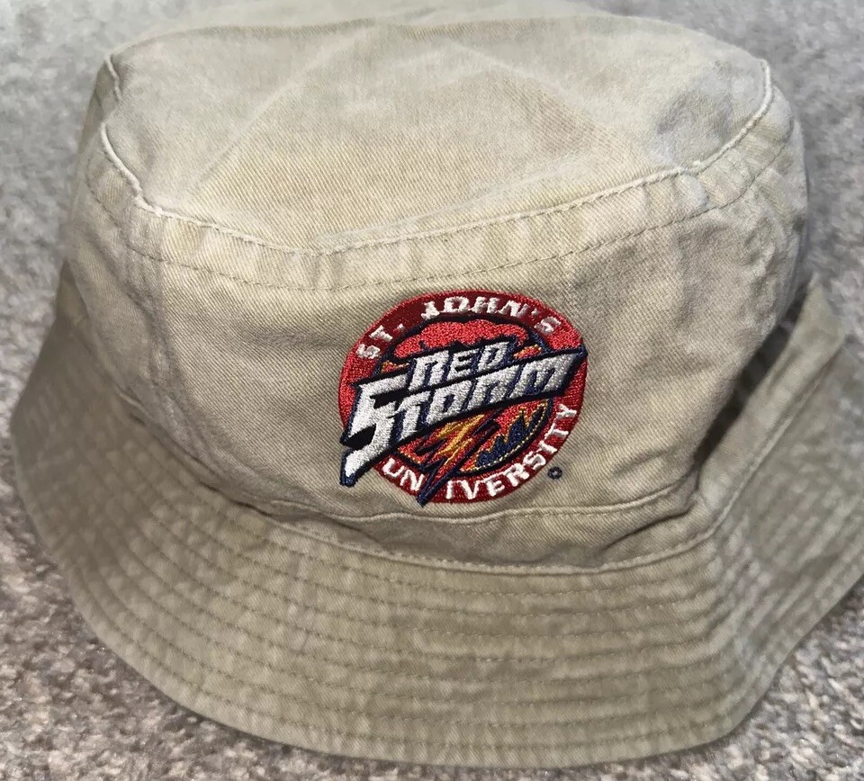 St. Johns Red Storm Unisex Adult Beach Bucket Fisherman Cap Hat