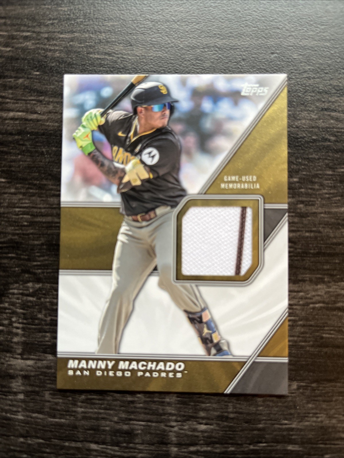 2026 Topps Series Two MANNY MACHADO PADRES MAJOR LEAGUE MATERIAL