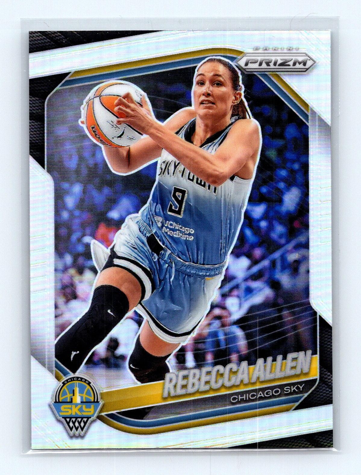 2025 Panini Prizm WNBA #67 Rebecca Allen Silver Prizms