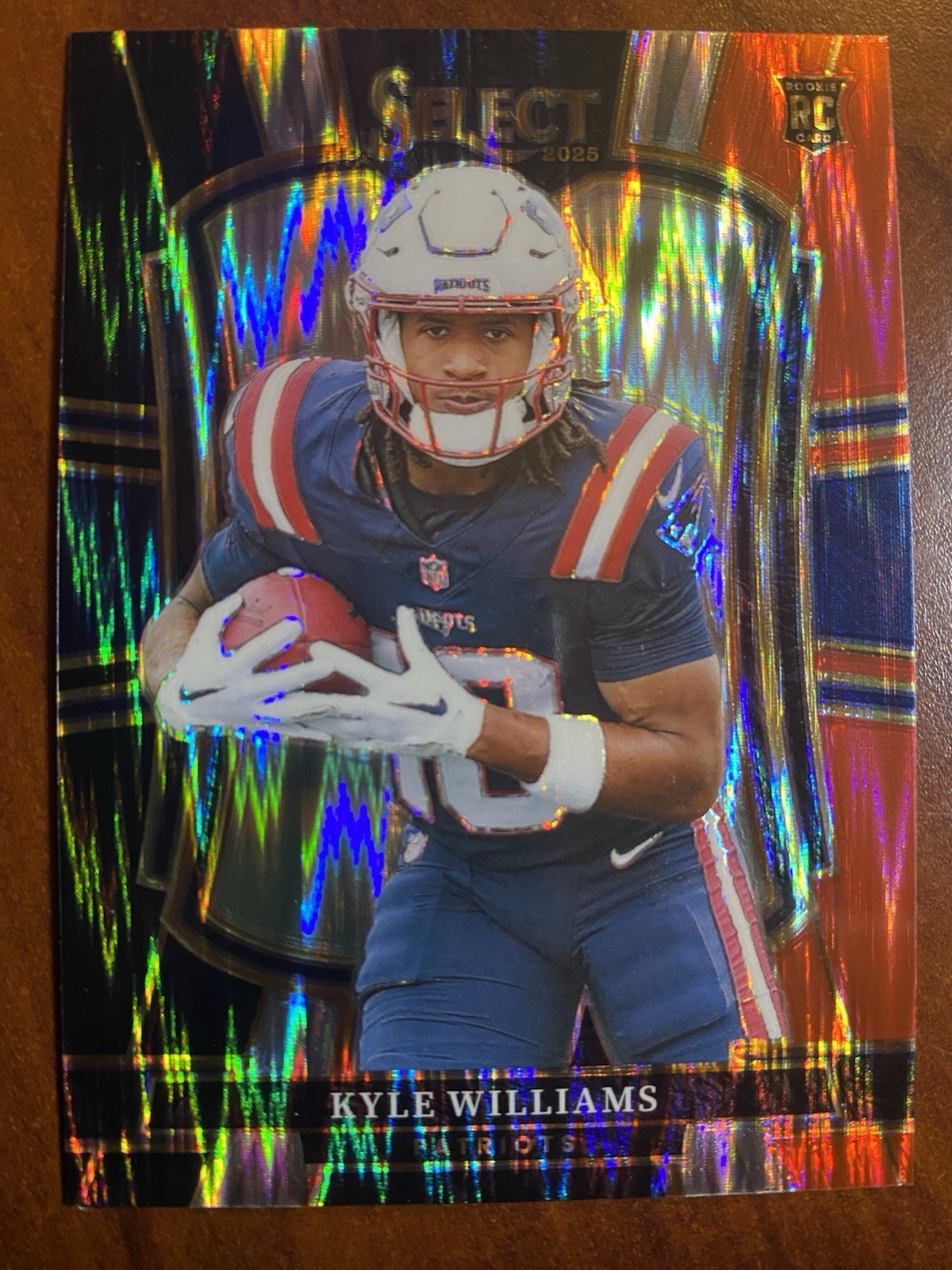 2025 Panini Select KYLE WILLIAMS #178 Premier Level BLACK & RED SHOCK Rookie RC