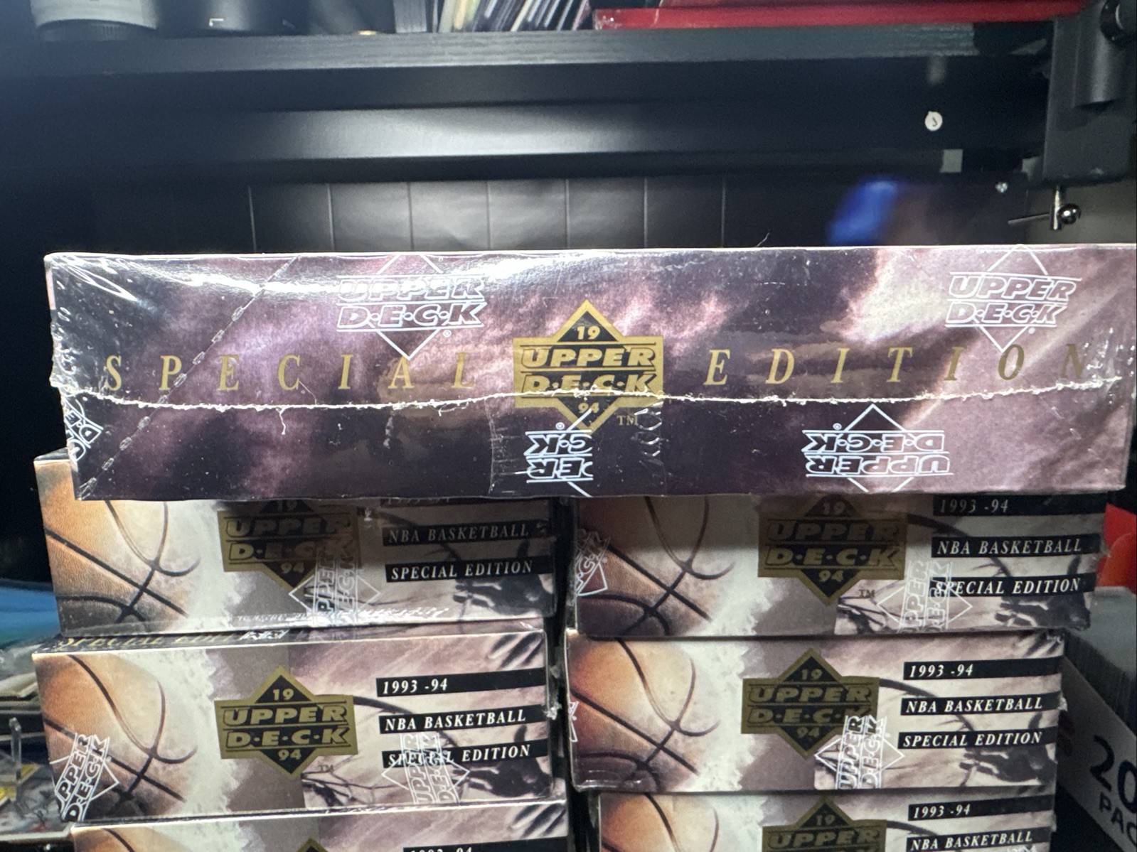 1993-94 Upper Deck Special Edition SE NBA Behind The Glass Sealed Hobby Box