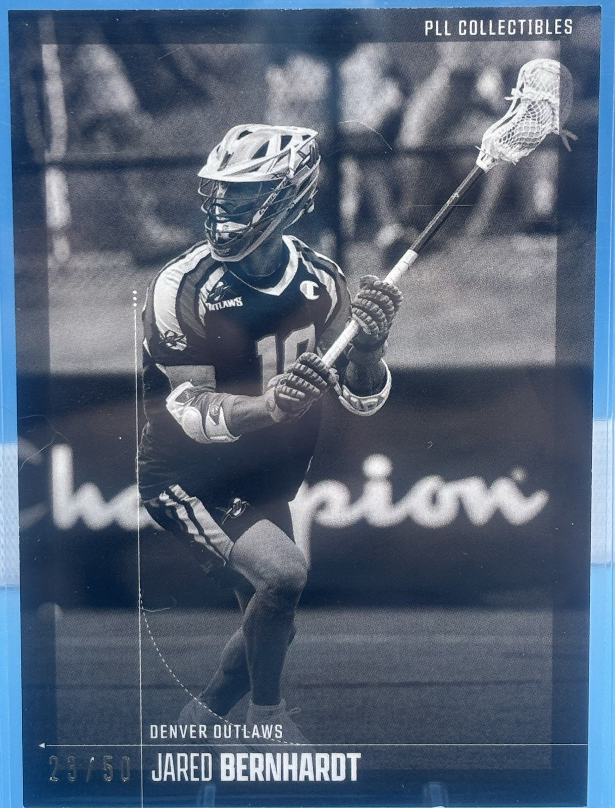 2026 PLL – Fieldside II – Jared Bernhardt (RC) Black & White Parallel 23/50