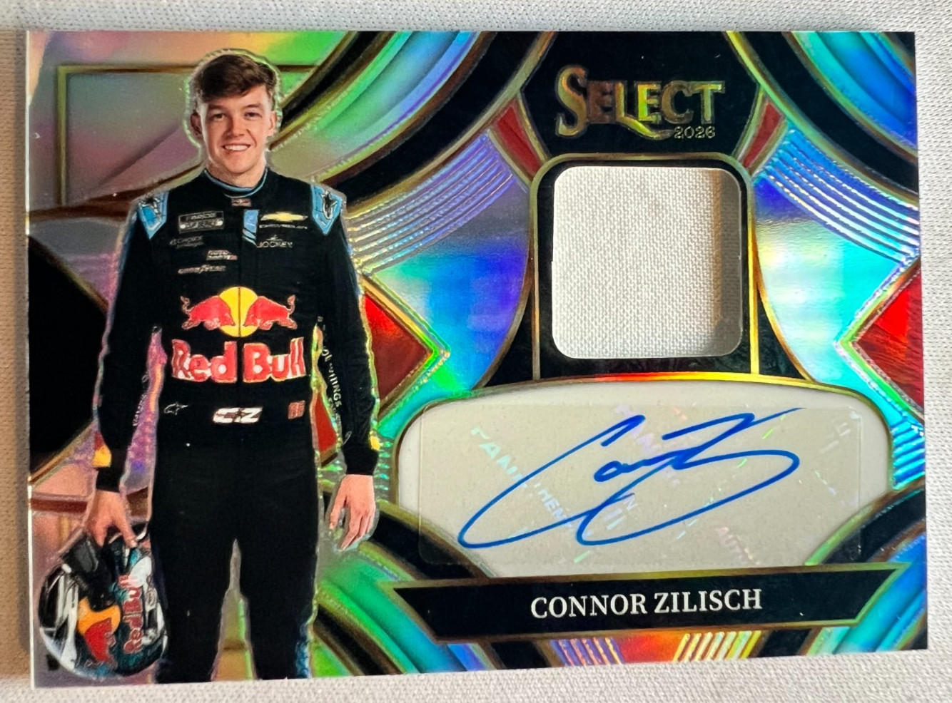 2026 Panini Select Racing CONNOR ZILISCH Autographed Memorabilia SP #/99 #AM-CZS