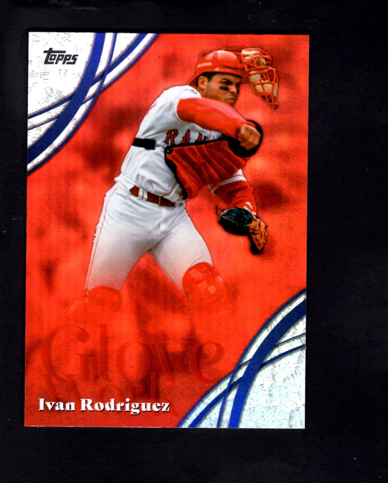 2026 Topps Series 2 Glove Work Insert #GW7 – Ivan Rodriguez Rangers