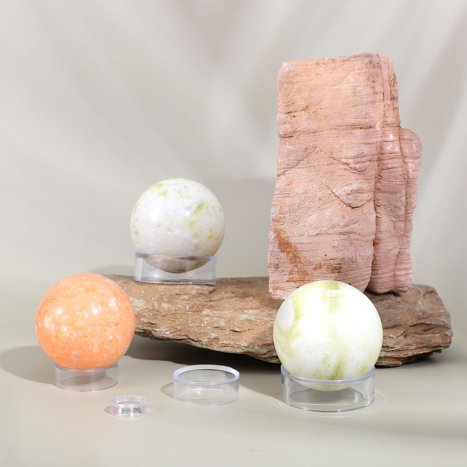 15Pcs Baseball Holder, Ball Stand Baseball Stand Sphere Holders for Display C…